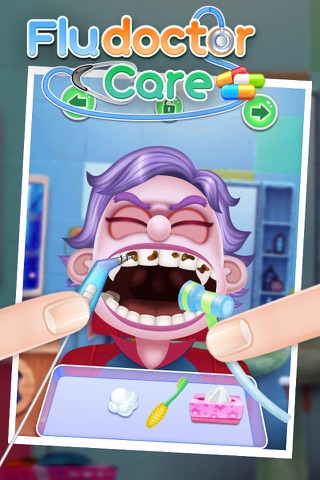 Little Flu Doctor - kids games screenshot 3