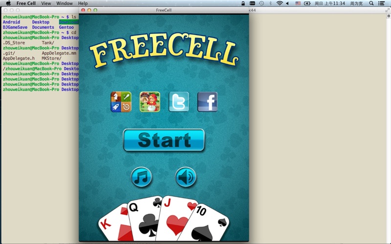 free cell card game free download for mac