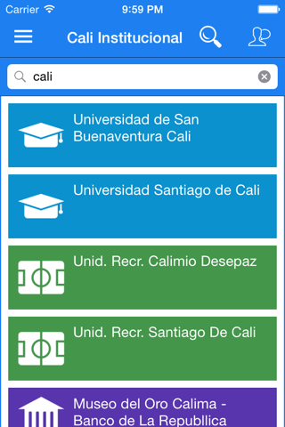 Cali Institucional screenshot 4