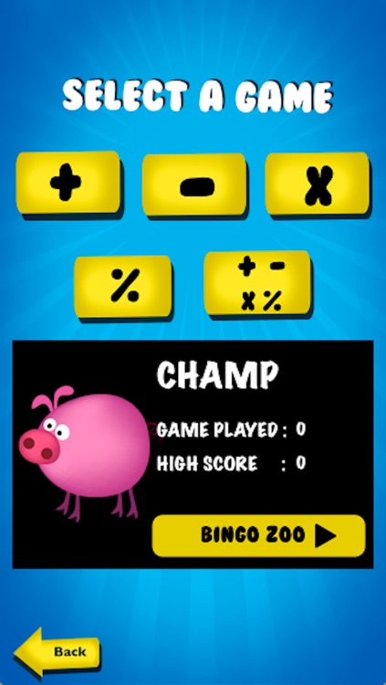 Math Bingo Bash - Basic Addition, Subtraction, Multiplication and Division Game for 2nd, 3rd, 4th &5th Grade