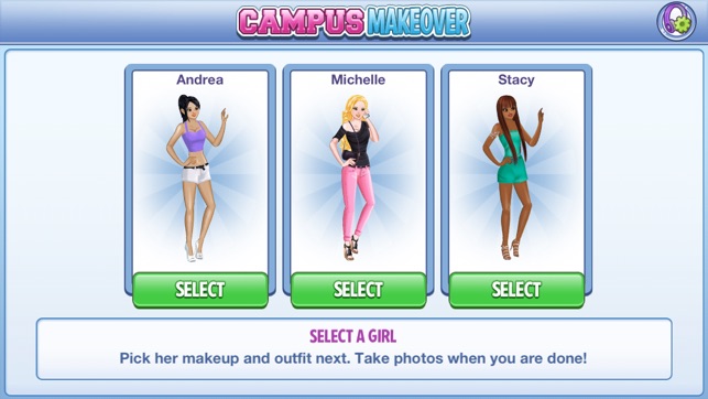 Campus Makeover:  Salon and Dress-Up Gam