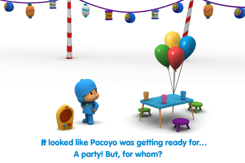 Pocoyo: Party Pooper - Free book for kids screenshot 3