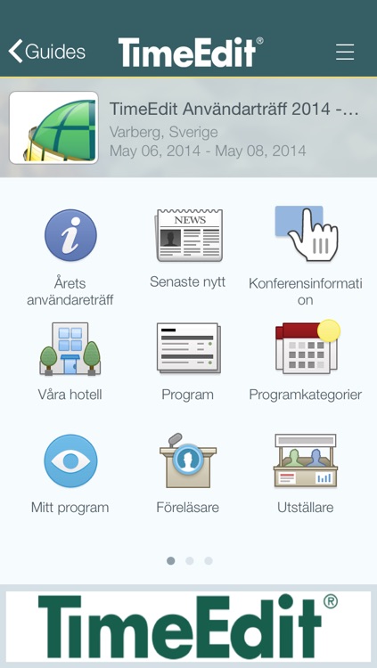 TimeEdit Event by Guidebook Inc