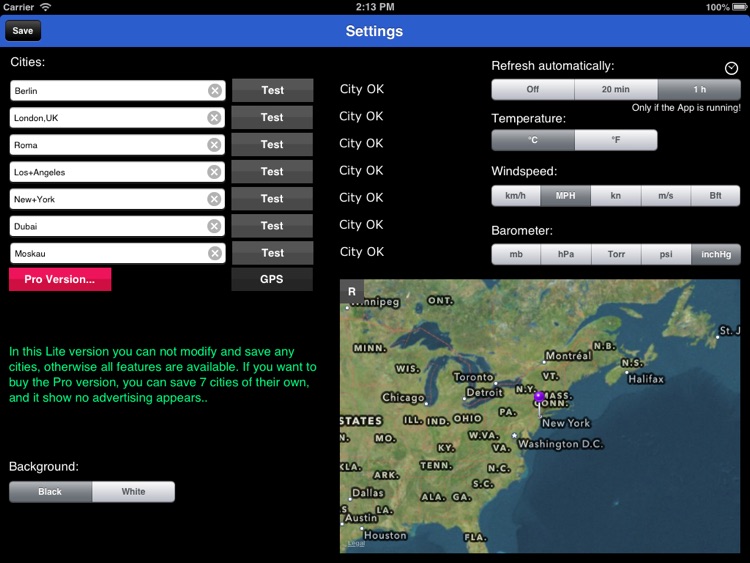 Tile Weather Lite screenshot-3