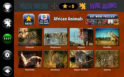 African Animals Living Jigsaw Puzzles & Puzzle Stretch screenshot 2