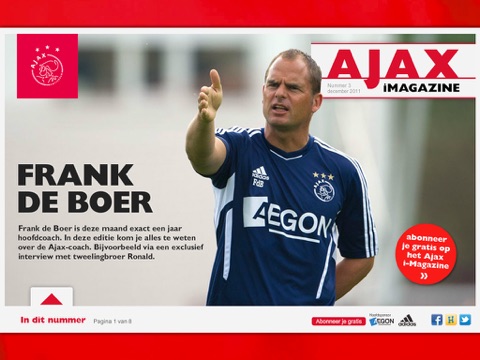 Ajax iMagazine App screenshot 4