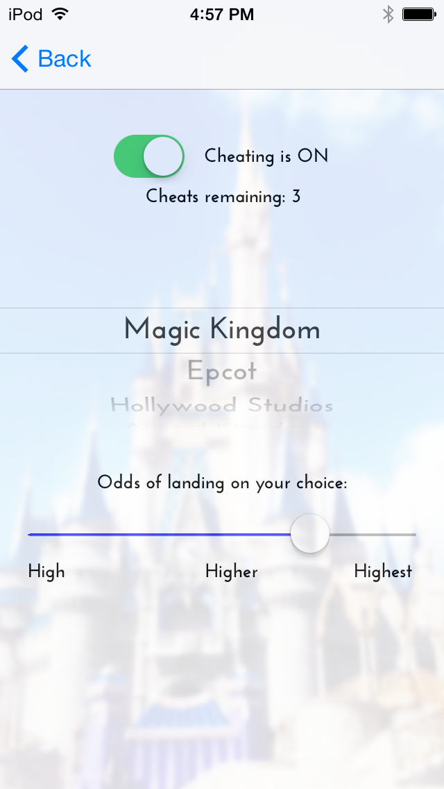 How to cancel & delete SpinDecision - Disney World Theme Park Edition from iphone & ipad 4