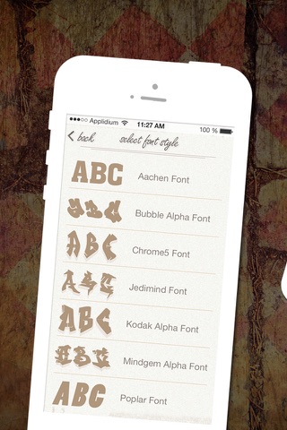 Craft Letter - Font Masking screenshot 3
