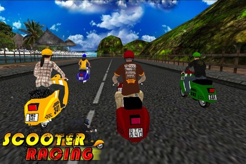 Scooter Racing ( 3D Bike Racing Games ) screenshot 2