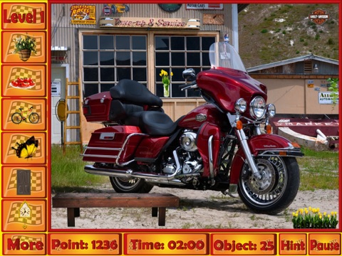 Hidden Object Game - Motorcycles screenshot 3