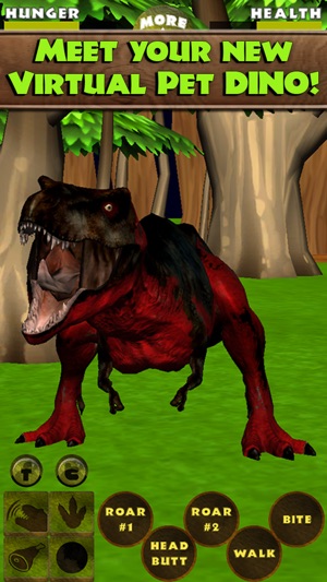 Virtual Pet Dinosaur - Tyrannosaurus Rex