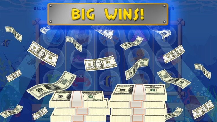 Slot Fish Mania - Fun Free Casino Slot Game (Big Wins!) screenshot-3