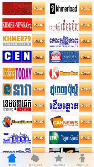 Cambodia Newspapers.