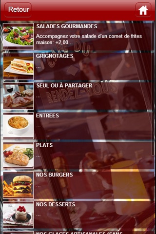 Café du rendez-vous screenshot 2
