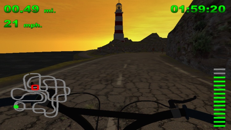 GameFit Bike Race PRO - Exercise Powered Virtual Reality Fitness Game