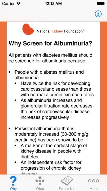 Screening for Albuminuria in Patients with Diabetes