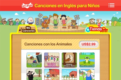 Little Fox English Songs for Kids screenshot 2