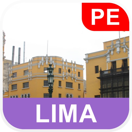 Lima, Peru Offline Map - PLACE STARS