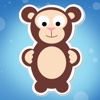 Animals baby game for children: Find the mistake in the forest