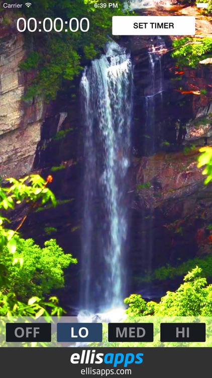 Bed Time Water Fall - White Noise Sleep Sounds