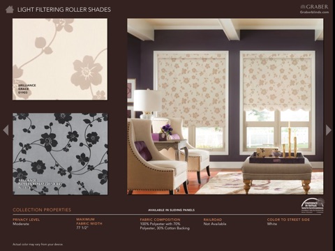 Graber Solar and Roller Shades screenshot 3