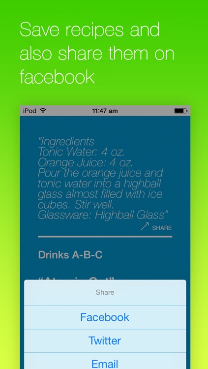 BarBack Non - Alcoholic Drink Guide screenshot-3