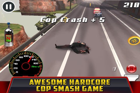 Real Cop Smash Racing screenshot 4