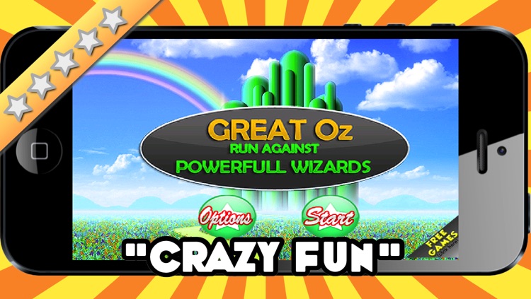 Great Oz Race, Run Against the Powerful Wizard Free Game