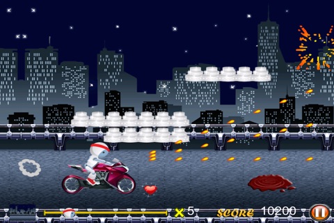 Galaxy Skater's Search for Power Hearts: An Epic Droid Race Game screenshot 3