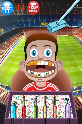 Crazy Soccer Dentist PRO screenshot 2