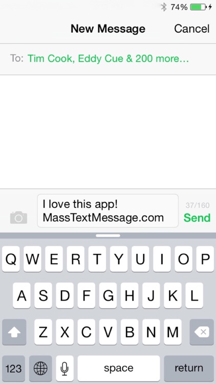 Mass Text Message screenshot-4