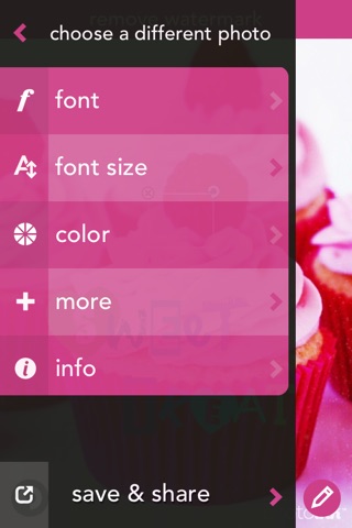 Photo Candy Ink- add amazing typography & captions to your photos screenshot 3