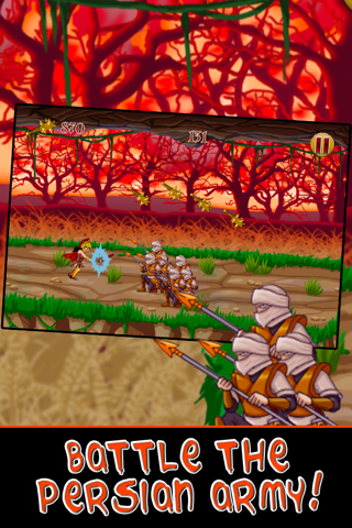 Spartan War Run : Battle of the Immortal Warrior Empire - Free for iPhone and iPad Edition screenshot 2