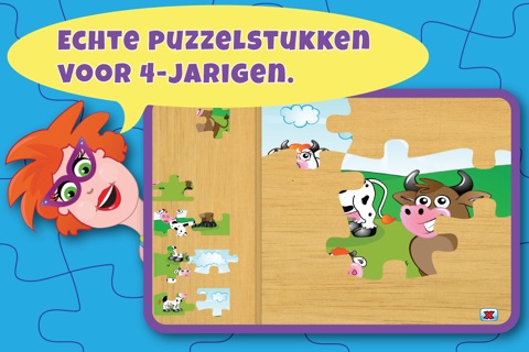 Juf Jannie - gratis basis puzzel voor kinderen screenshot 4