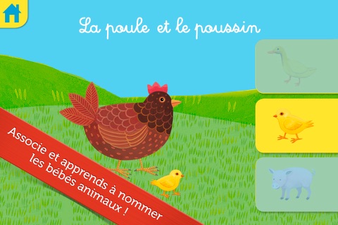 Les animaux de la ferme avec Petit Ours Brun : jeux éducatifs. Application enfants de 2 à 6 ans. screenshot 4