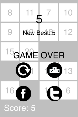 PopTiles: Tap the popping number tiles in sequential order screenshot 3