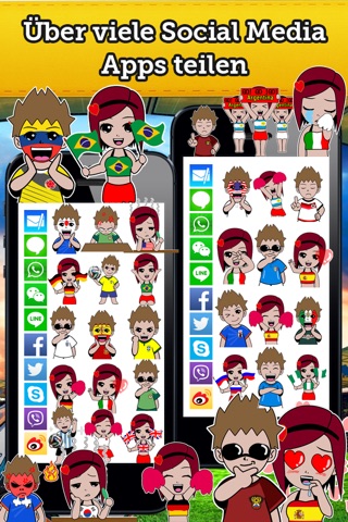 Emoji World Soccer Fan Free screenshot 4