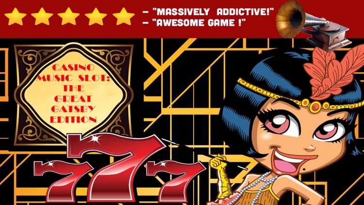 Casino Music Slots: The Great Gatsby Mafia Edition (FREE)