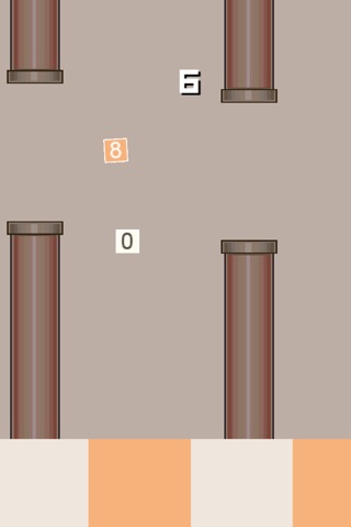 Flappy-2048: Modern White Edition screenshot 3