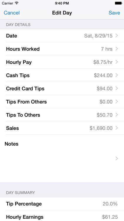 Tip Sheet screenshot-3