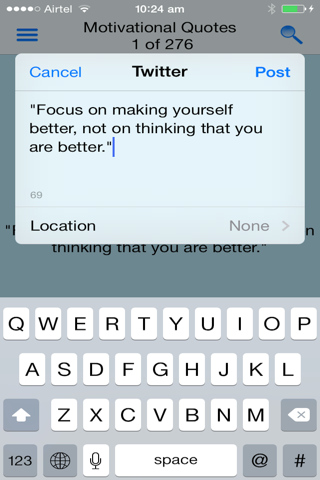 Motivational Quotes ! screenshot 2
