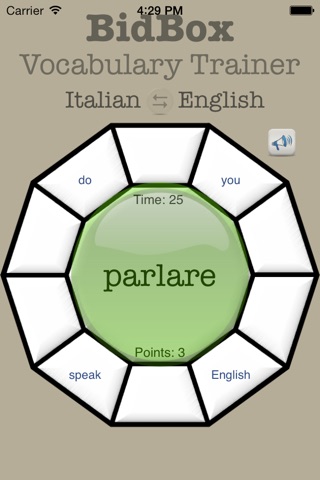 Vocabulary Trainer: English - Italian screenshot 3