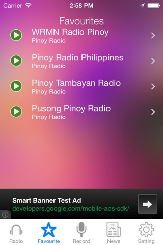 Pinoy Radio News Music Recorder News screenshot 3