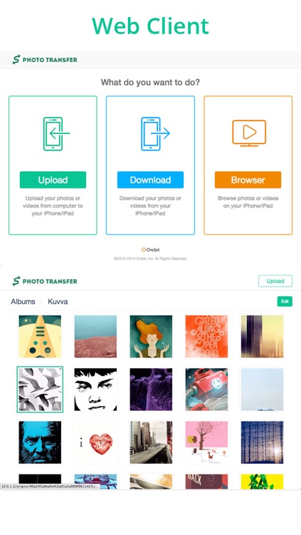 Photo Transfer Pro - Upload and download photos and videos wireless via WiFi screenshot-3