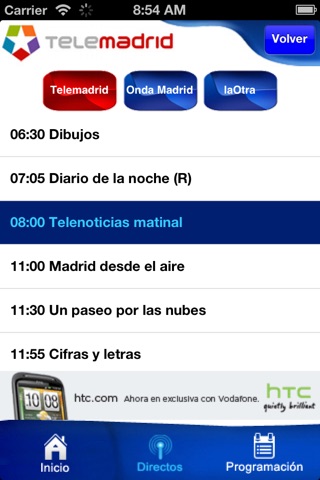 Telemadrid.es screenshot 3