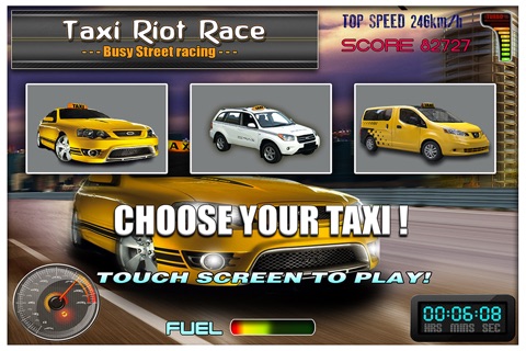 TAXI Traffic Riot Race Free screenshot 2