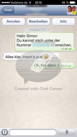 Chat Censor Free - Screenshots zensieren(圖4)-速報App