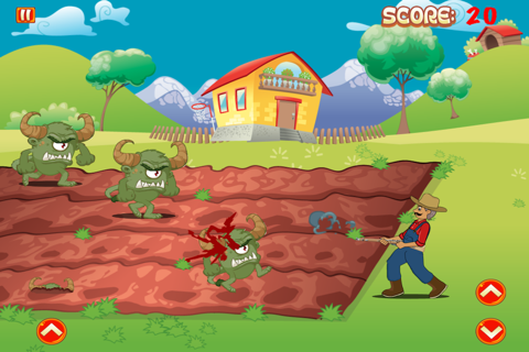 Farmer vs Attack Monsters - A Free Farm Mayhem Defense Game screenshot 4
