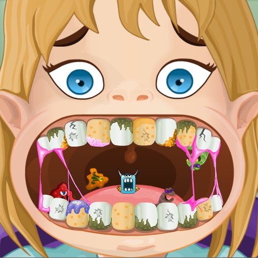 Cute Girl Dentist Icon