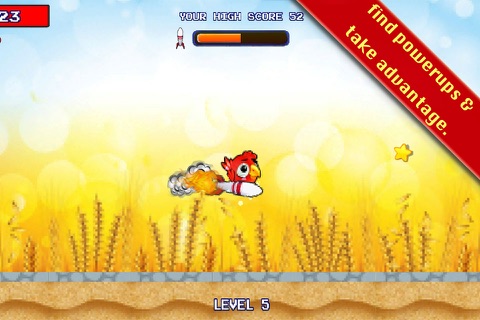 Super Flappy Wings - addicting bird flying fun screenshot 2